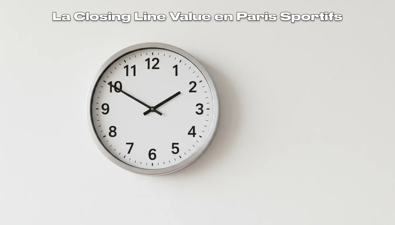 La closing line value en paris sportifs
