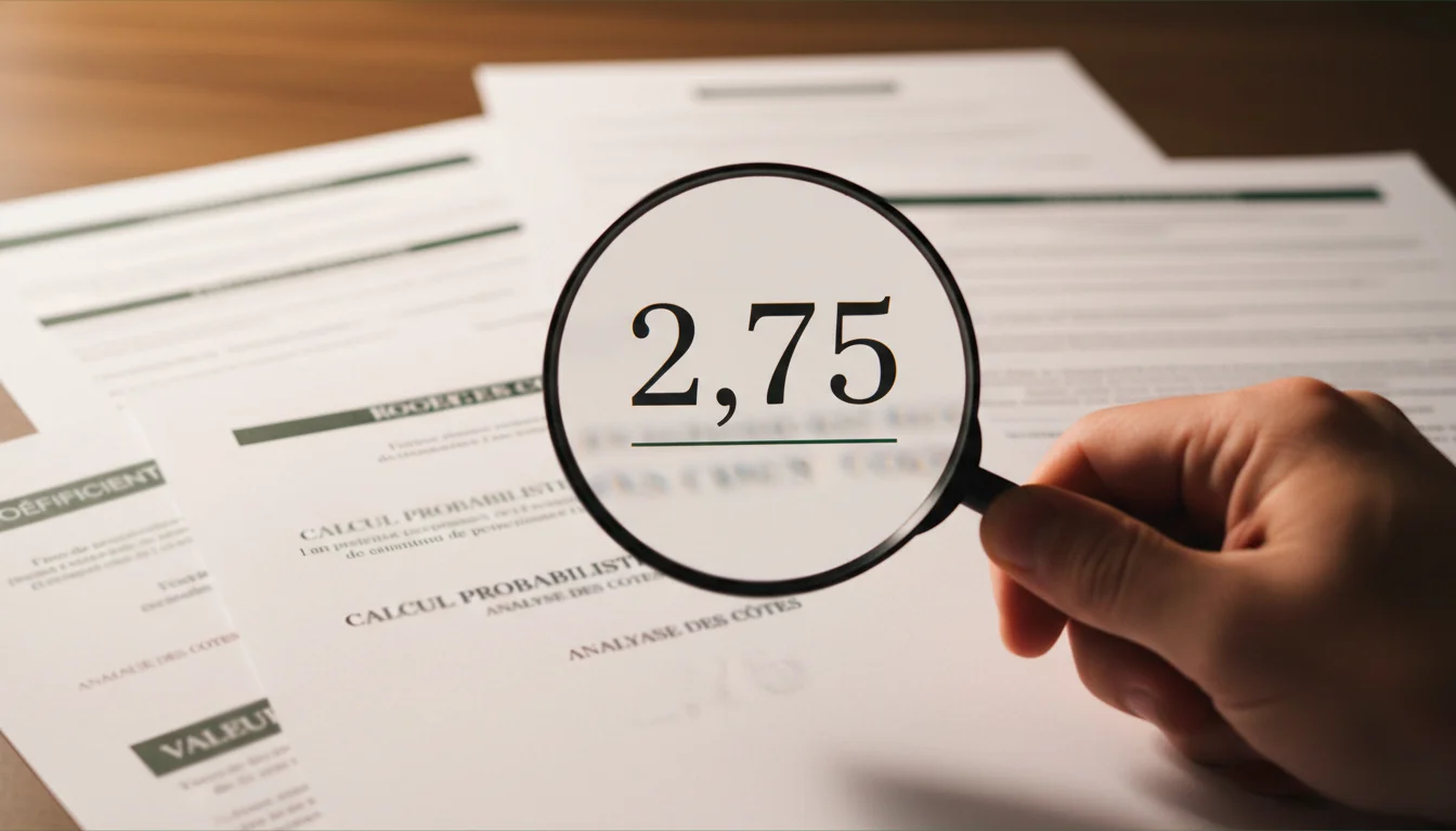 Identification d'un value bet en paris sportifs